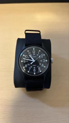 TIMEX CAMPER 黒　ミリタリーウォッチ ブラック