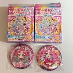 名探偵プリキュア BIGホログラム缶バッジ 缶バッジ 2種 キュア