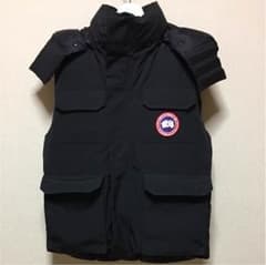 カナダグース ダウンベスト ハドソン ブラックMサイズのサムネイル