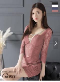 【mii様専用】Glossy Sugar ドレス M ピンクのサムネイル