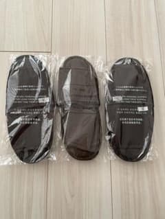 ホテルスリッパ　茶色×3のサムネイル