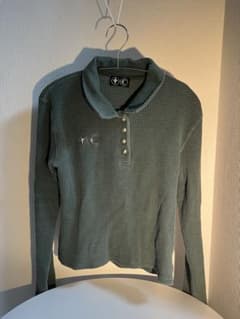 THUG CLUB （サグ クラブ） フロントロゴ サーマルスウェット 中古・古着通販】THUG CLUB (サグ クラブ) フロントロゴ サーマル