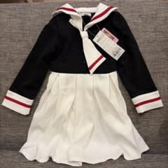 any FAM カードキャプターさくら 友枝小学校制服風ワンピース 100