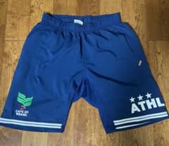 ATHLETA  サッカー&フットサル 160 ハーフパンツ 深青のサムネイル