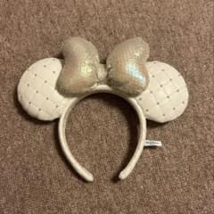 東京ディズニーリゾート ミニーカチューシャ ホワイト パールのサムネイル