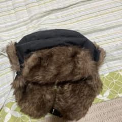 l*l様 フライトキャップ 黒と茶色のファーのサムネイル