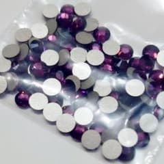 正規品　SWAROVSKI　アメジスト　ラインストーンss20 100粒セットのサムネイル