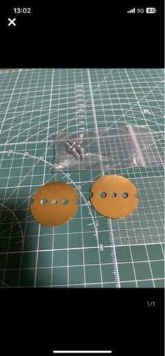 ホーク2 250 400真鍮精密強化バタフライSET - メルカリ