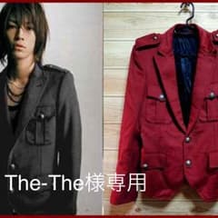 【The-The様専用】ジョンローレンスサリバン ミリタリージャケット 赤のサムネイル