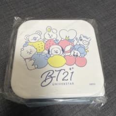 공식 BTS BT21 과일 씰 용기 3점 세트
