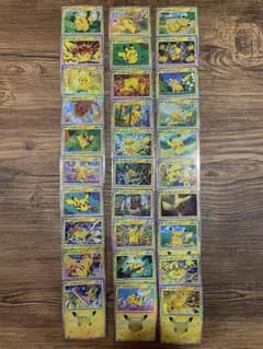 ポケモンカード ピカチュウ 30th コンプリートセットのサムネイル