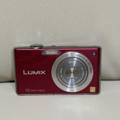 Panasonic DMC-FX40 レッド 12メガピクセル 動作確認済】Panasonic DMC-FX40 レッド 12メガピクセル - メルカリ