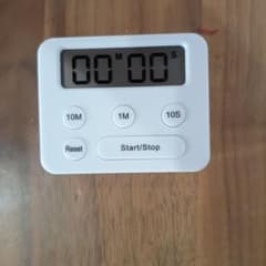 デジタルキッチンタイマー ホワイトのサムネイル