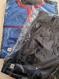 セントラルスポーツ体操服 青と黒 サイズ130のサムネイル