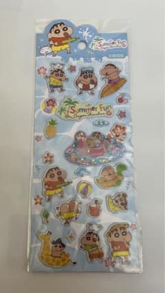 クレヨンしんちゃん シール ウォーターシールのサムネイル