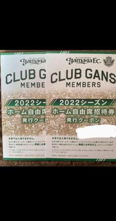 松本山雅FC 2022年シーズン クーポン ペア【未使用】のサムネイル