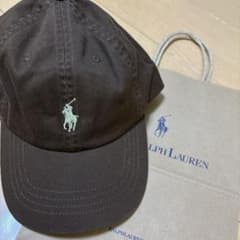 【新品】Ralph Lauren ブラウン　キャップのサムネイル
