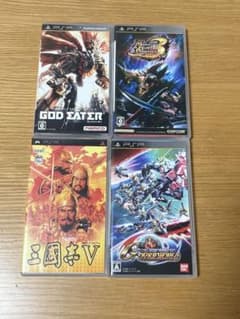 PSP 소프트 4 개 정리 판매