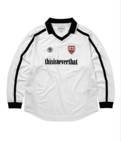 thisisneverthat 長袖ゲームシャツ thisisneverthat Soccer Jersey ゲームシャツSサイズ - メルカリ