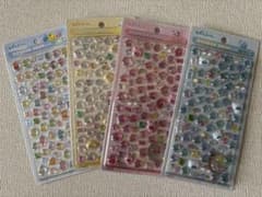 しずくちゃん BONBON DROP mini シール 4種セットのサムネイル