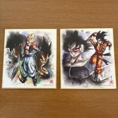 ドラゴンボール色紙ART/超サイヤ人ゴジータとターレス＆孫悟空のサムネイル