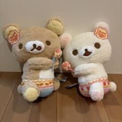 リラックマ×チュッパチャプス ぬいぐるみXL 2体セット - メルカリ
