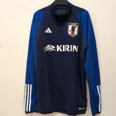 adidas サッカー日本代表 トレーニングトップ KIRIN 非売品 希少