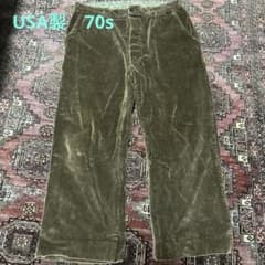 【70s USA製】コーデュロイパンツ　ブラウンのサムネイル