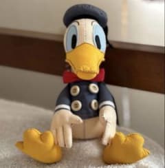 ディズニーランド　ドナルドダック　ぬいぐるみ　ヴィンテージ レトロ ディズニーランド ドナルドダック ぬいぐるみ
