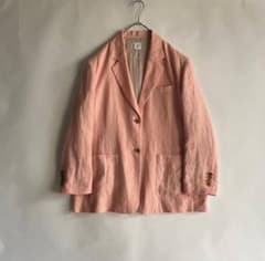 6(ROKU) HEMP JACKET ピンク テーラードジャケットのサムネイル