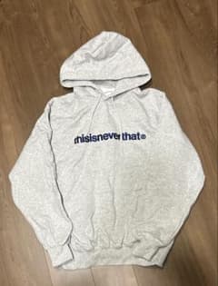 thisisneverthatパーカーグレー　Lのサムネイル