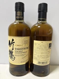 NIKKA TAKETSURU 竹鶴 700ml 43% 2本セット - メルカリ