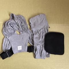 スモルビ　抱っこ紐　グレーのサムネイル