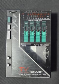 SHARP JC-N7 ポータブルカセットプレーヤー 本体 - メルカリ