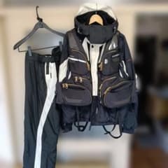 【美品】SHIMANO NEXUS フィッシングベスト ライフジャケット 2XL SHIMANO NEXUS フィッシングベスト ライフジャケットBB−Xホワイト