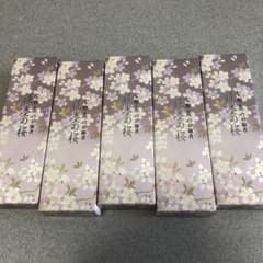 宇野千代のお線香　薄墨（うすずみ）の桜　小バラ詰　　ロウソクのおまけ付き！のサムネイル