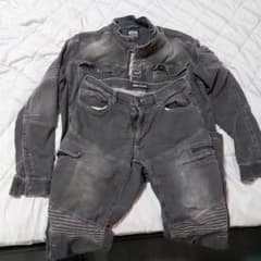 BlueBデニム上下　作業服のサムネイル