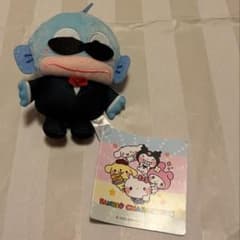 ゆるかわ サンリオキャラクターズ マスコット ハンギョドン ダンディズム黒スーツ