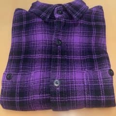 00s UNIQLO ユニクロ オンブレチェック ネルシャツ シャドーチェック
