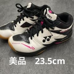 YONEX 배드민턴 신발 핑크 화이트 23.5cm 820MID