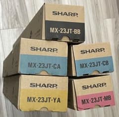 新品未使用】SHARP トナーカートリッジ 4色セット MX-23JT - メルカリ