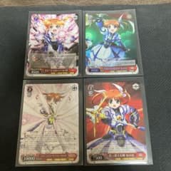 魔法少女リリカルなのは ヴァイスシュバルツ 4枚セット - メルカリ