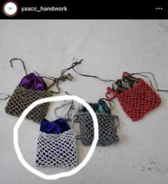 美品　Y.A.acc ニットショルダー　ワイエーアクのサムネイル