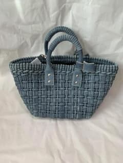 新品未使用 BALENCIAGA BISTRO デニム かごバッグ XSのサムネイル