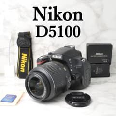 美品❣️Nikon D5100⭐️スマホ転送 高画質 一眼レフカメラ 動画