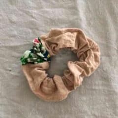 ハンドメイド シュシュ ミナペルホネンのサムネイル