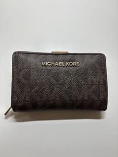 MICHAEL KORS 二つ折り財布 ブラウンのサムネイル
