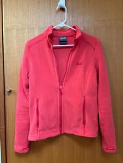 Jack Wolfskin フリースジャケット 赤のサムネイル