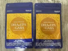 Vitabrid JAPAN PREMIUM DHA&EPA+GABA 2袋のサムネイル