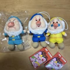 白雪姫 DisneyFANコラボレーション 七人の小人マスコットのサムネイル